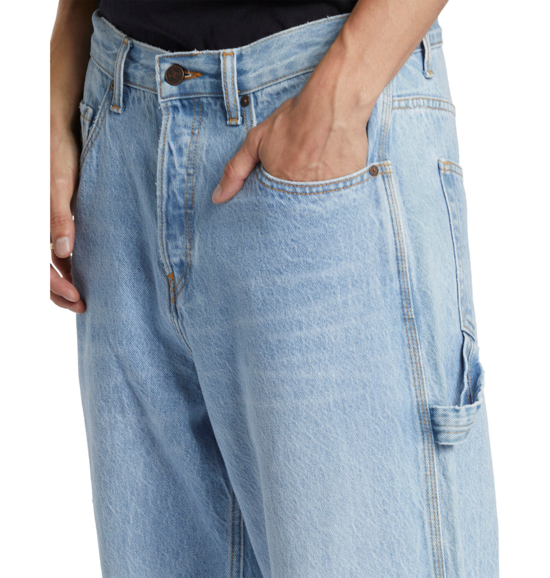 DC SHOES JEANS Worker Baggy - Carpenter Denim Light Indigo