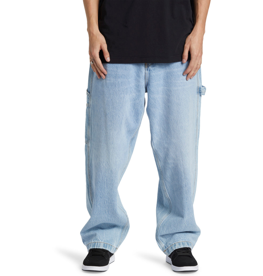 DC SHOES JEANS Worker Baggy - Carpenter Denim Light Indigo