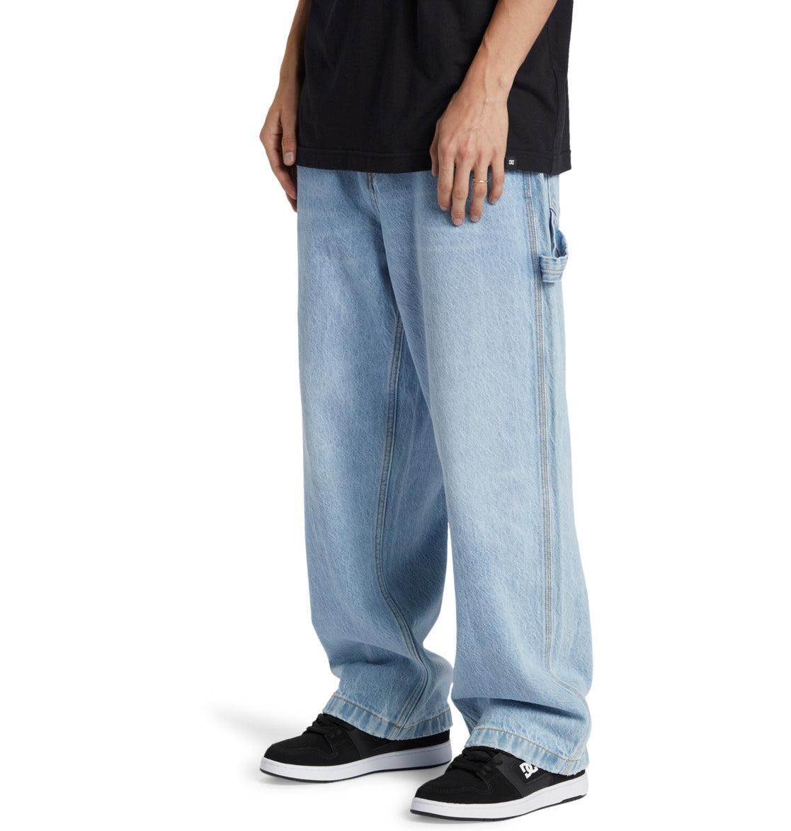 DC SHOES JEANS Worker Baggy - Carpenter Denim Light Indigo