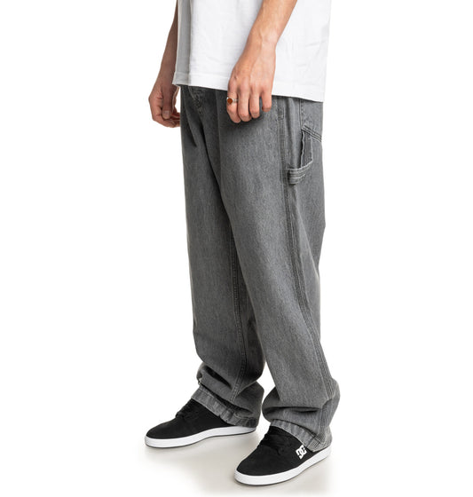 DC SHOES JEANS Worker Baggy - Carpenter Denim Medium Grey