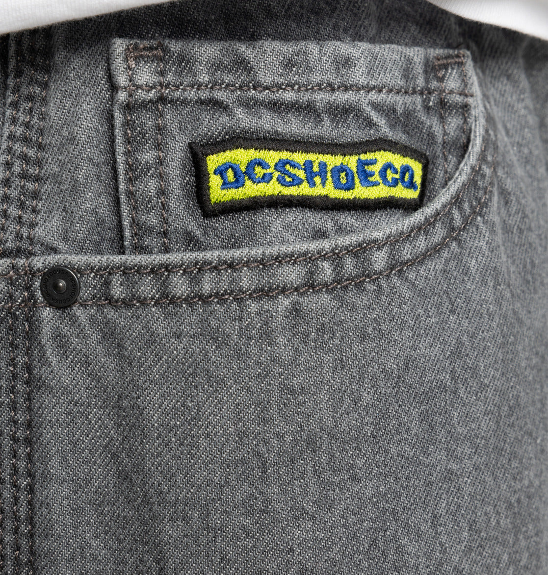 DC SHOES JEANS Worker Baggy - Carpenter Denim Medium Grey