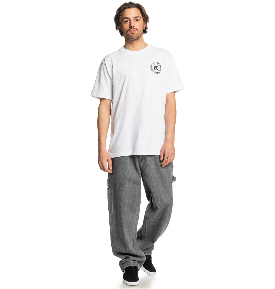 DC SHOES JEANS Worker Baggy - Carpenter Denim Medium Grey