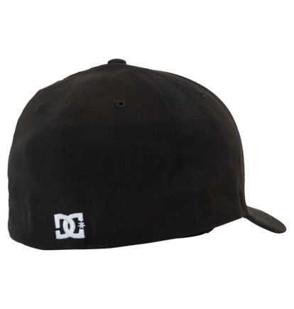DC SHOES CAP STAR FLEXFIT BLACK CAP