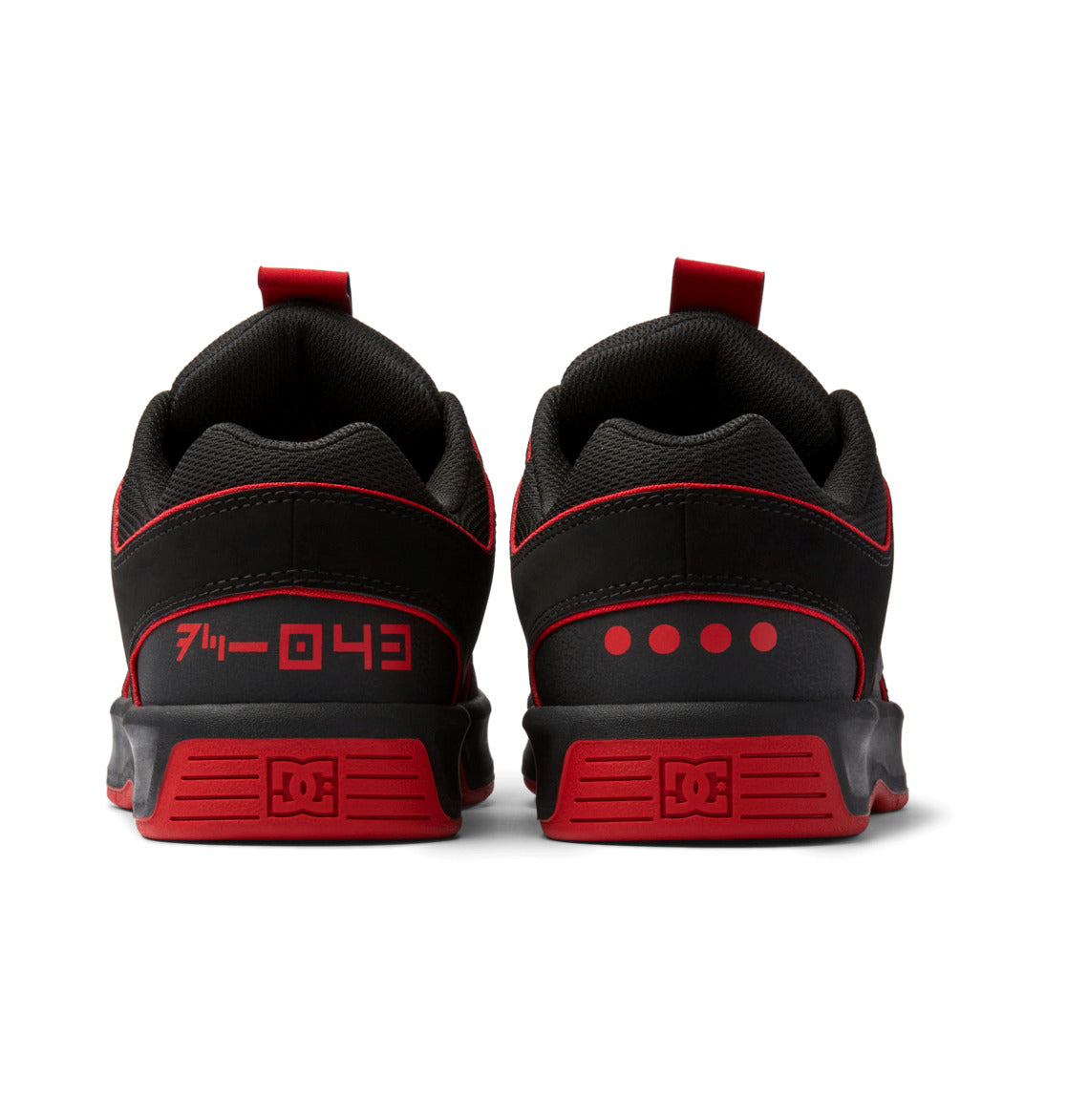 STAR WARS X DC SHOES LYNX ZERO BLACK & RED TRAINERS