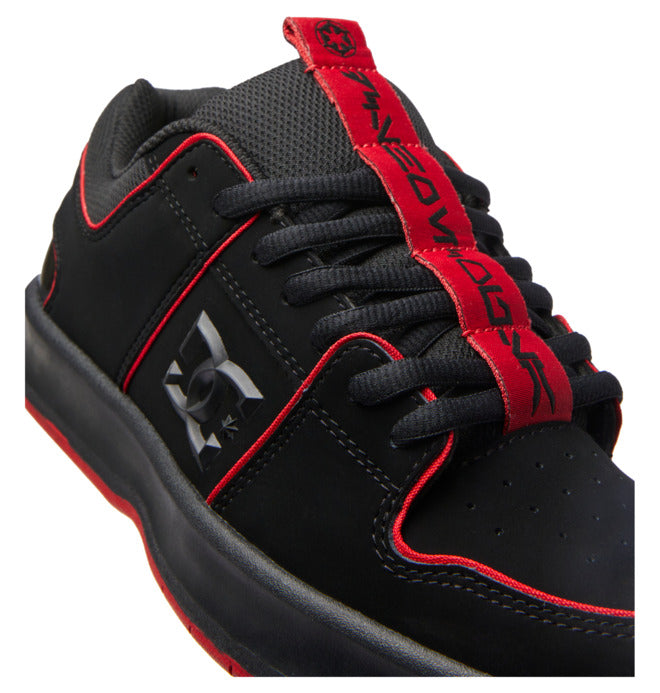 STAR WARS X DC SHOES LYNX ZERO BLACK & RED TRAINERS