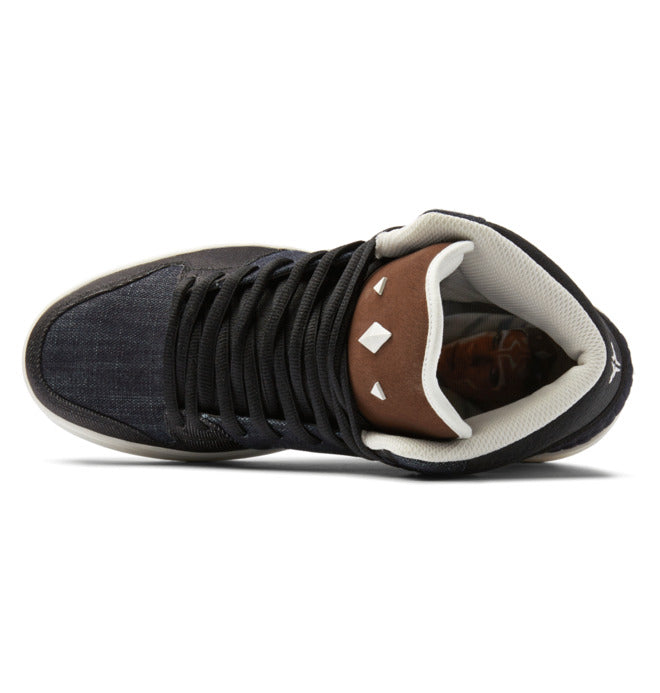 STAR WARS X DC SHOES MANTECA 4 HI AHSOKA TANO BLACK & BROWN TRAINERS