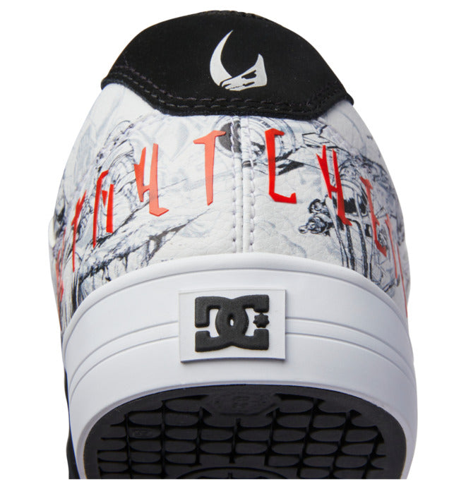 STAR WARS™ MANDALORIAN X DC SHOES PURE BLACK WHITE & GREY TRAINERS