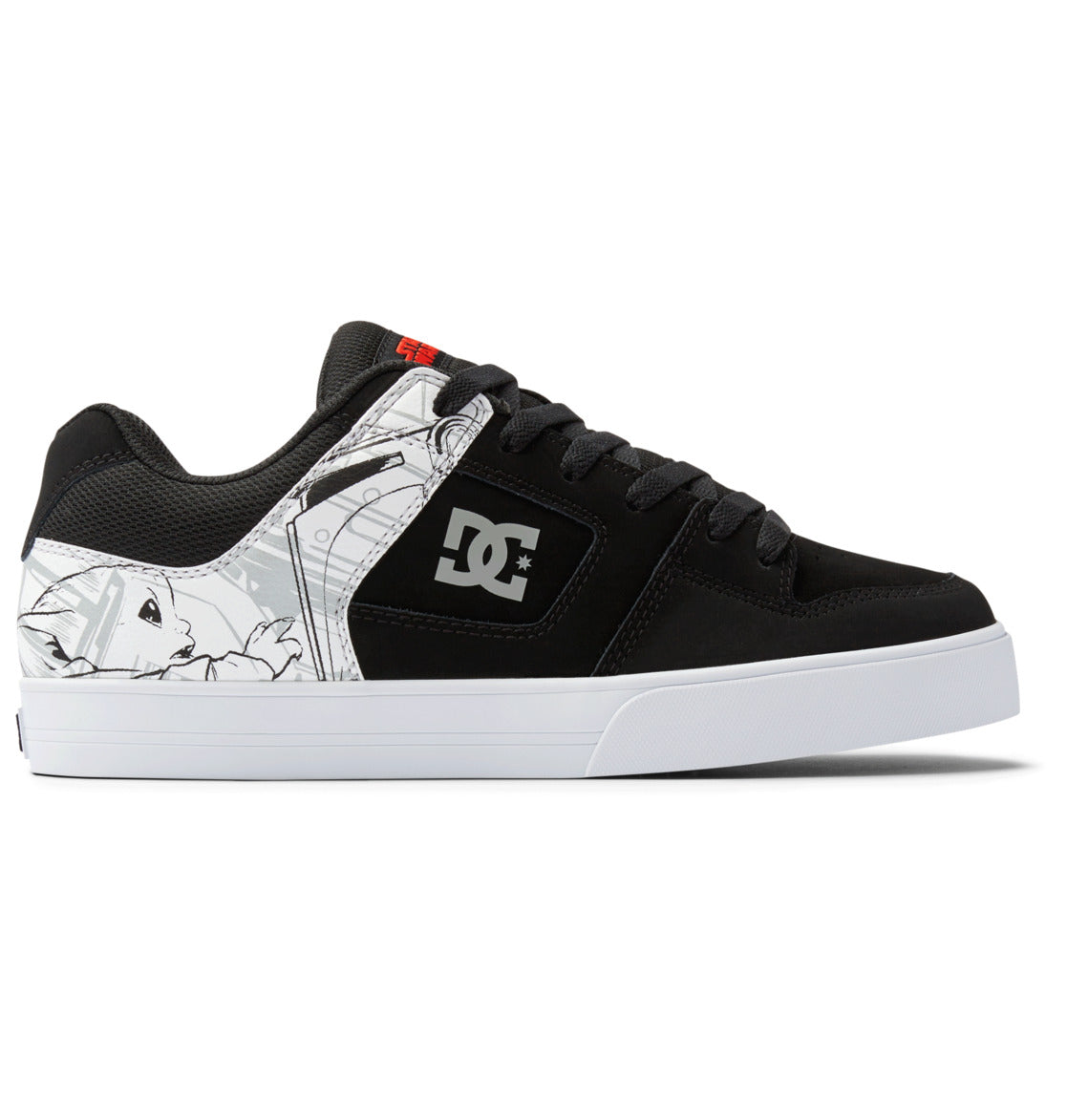 STAR WARS™ MANDALORIAN X DC SHOES PURE BLACK WHITE & GREY TRAINERS