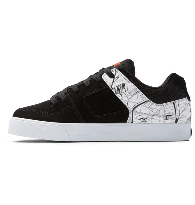 STAR WARS™ MANDALORIAN X DC SHOES PURE BLACK WHITE & GREY TRAINERS