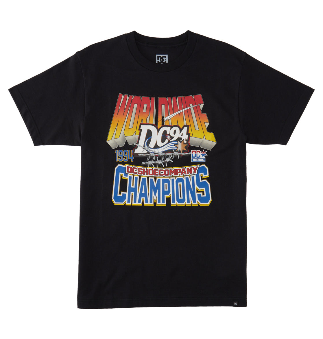 DC SHOES 94 CHAMPS BLACK T-SHIRT
