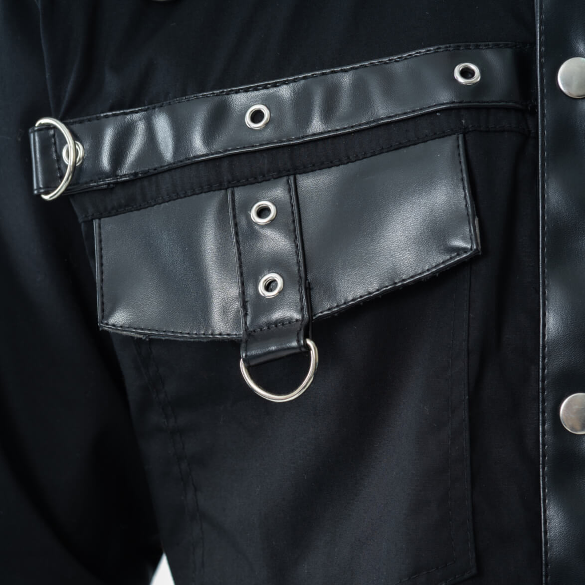 VIXXIN POIZEN INDUSTRIES AJANI SHIRT BLACK MENS