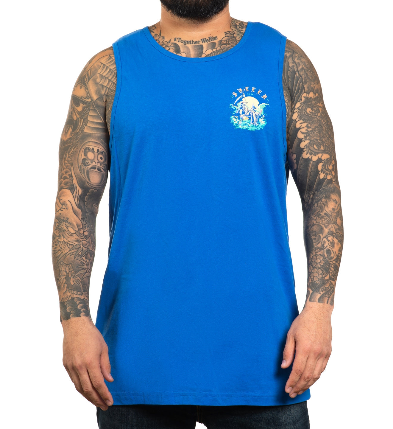 SULLEN CLOTHING TUBIN BLUE TANK VEST