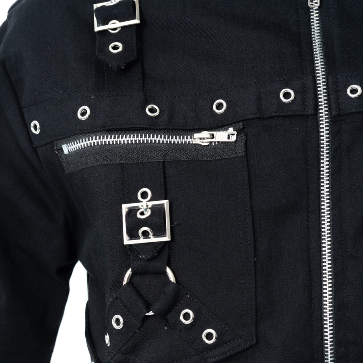 VIXXIN POIZEN INDUSTRIES BATES SHIRT BLACK MENS