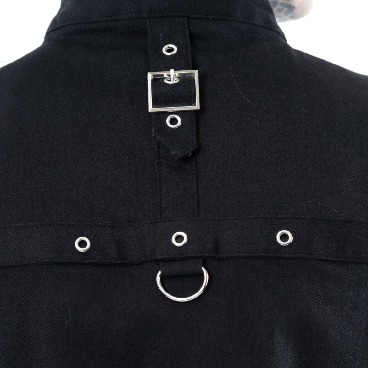 VIXXIN POIZEN INDUSTRIES BATES SHIRT BLACK MENS