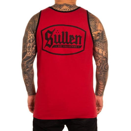 SULLEN CLOTHING LINCOLN RED TANK VEST