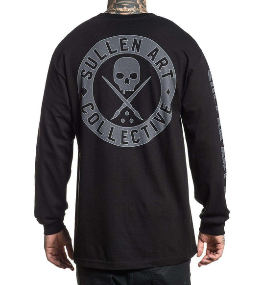 SULLEN CLOTHING BOH LONG SLEEVE BLACK T-SHIRT