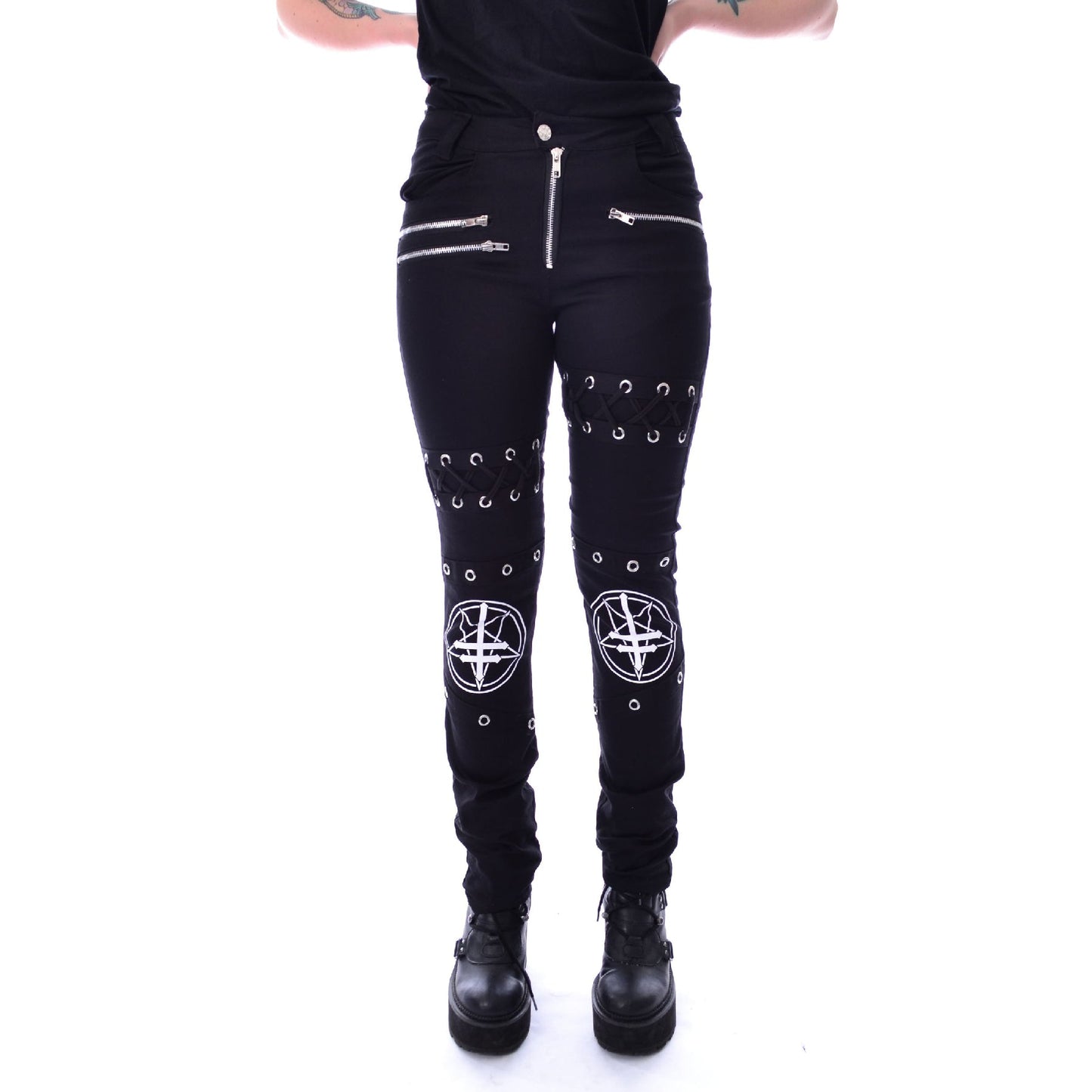 POIZEN HEARTLESS CRAVEN PANTS LADIES