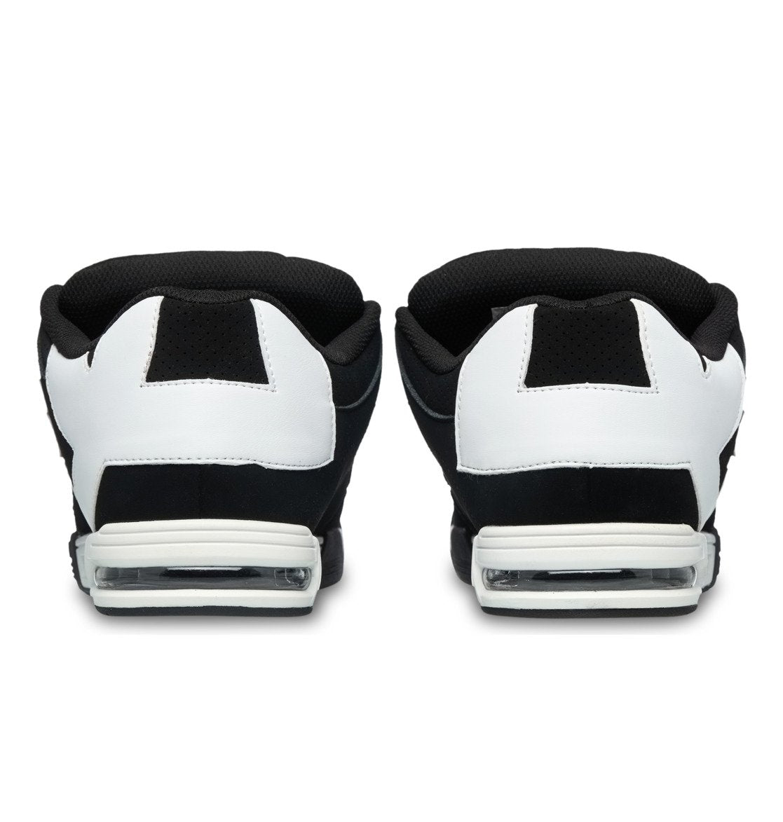 DC SHOES COMMAND BLACK WHITE TRAINERS