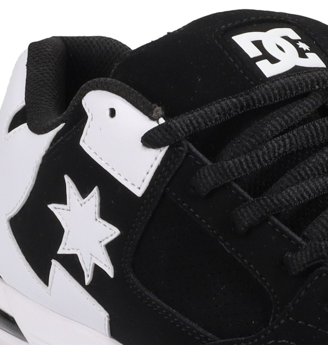 DC SHOES COMMAND BLACK WHITE TRAINERS