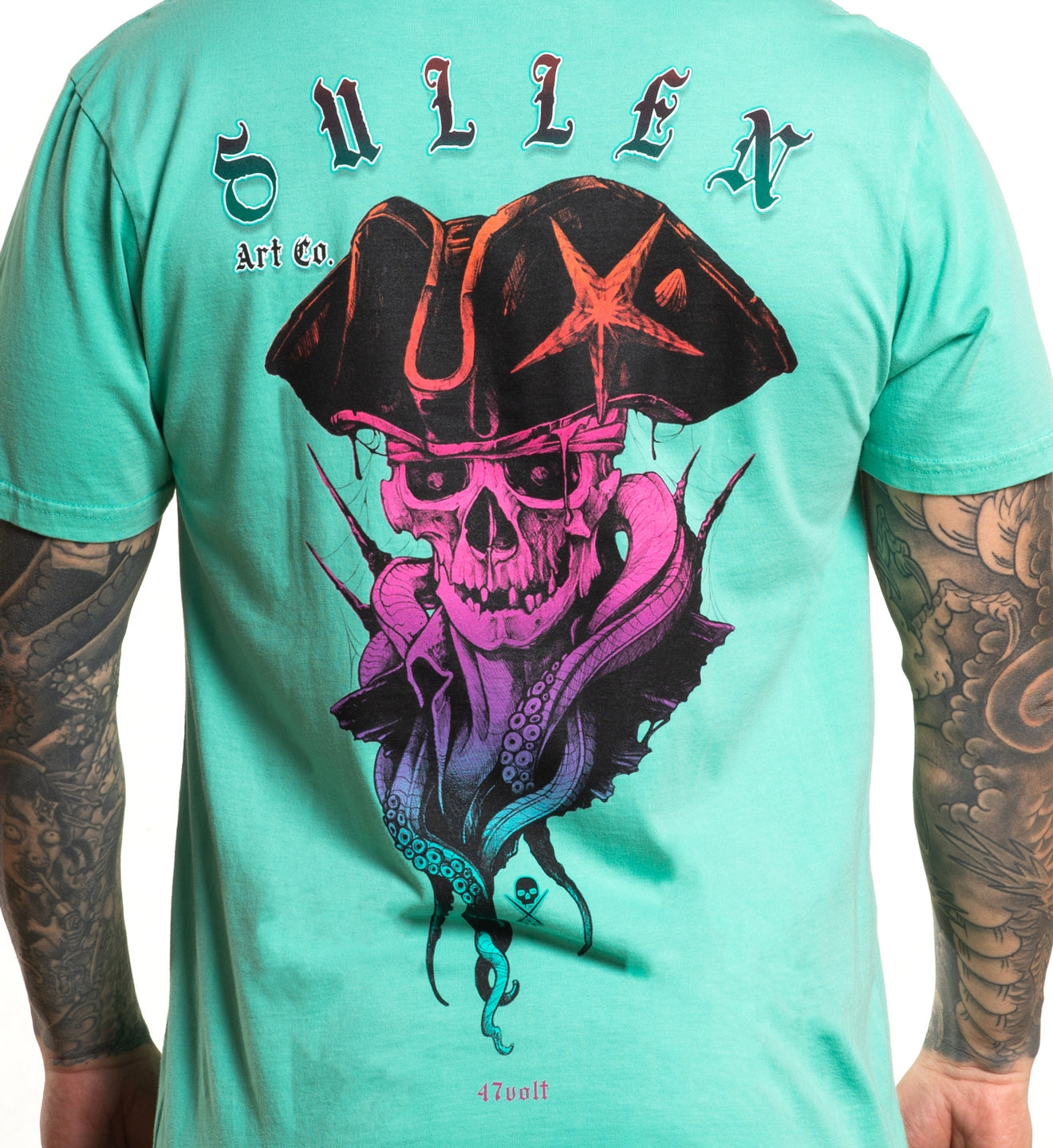 SULLEN CLOTHING 47 VOLT ELECTRIC GREEN PREMIUM T-SHIRT (M)