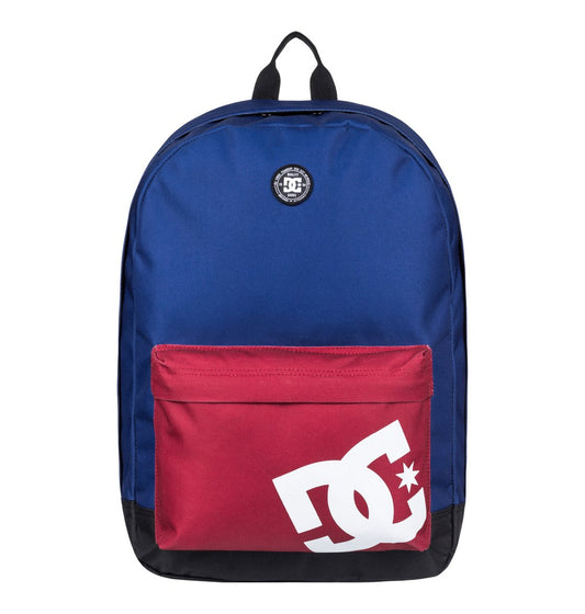DC SHOES  BACKSTACK BACKPACK 2 TONE BLUE & RED