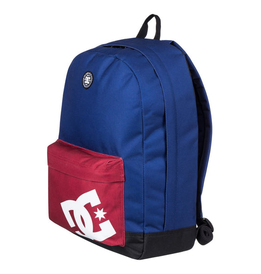 DC SHOES  BACKSTACK BACKPACK 2 TONE BLUE & RED