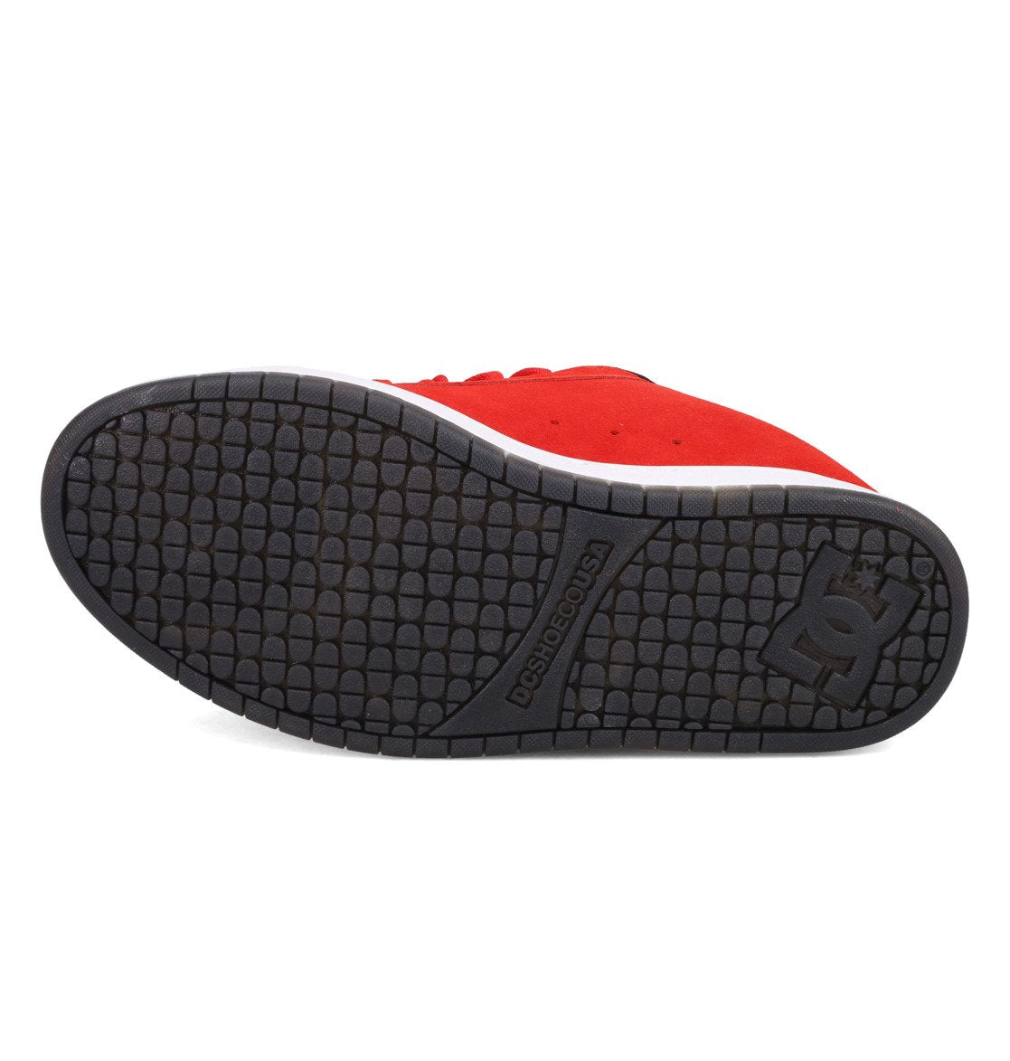 DC SHOES COURT GRAFFIK SE RED WHITE TRAINERS