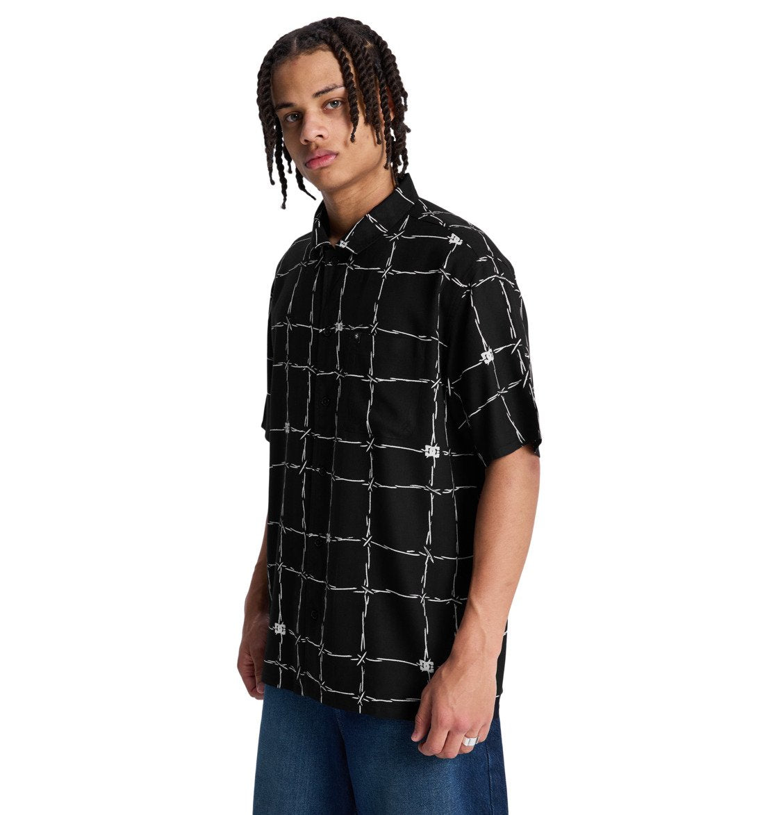DC SHOES WIRED RESORT SHORT SLEEVE SHIRT