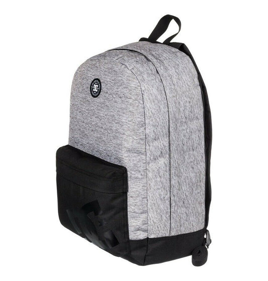 DC SHOES BACKSTACK BACKPACK 2 TONE GREY & BLACK
