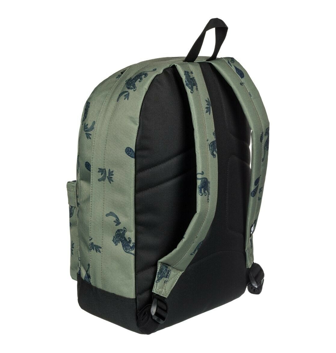 DC SHOES BACKSTACK BACKPACK VINTAGE GREEN TIGER AMBUSH