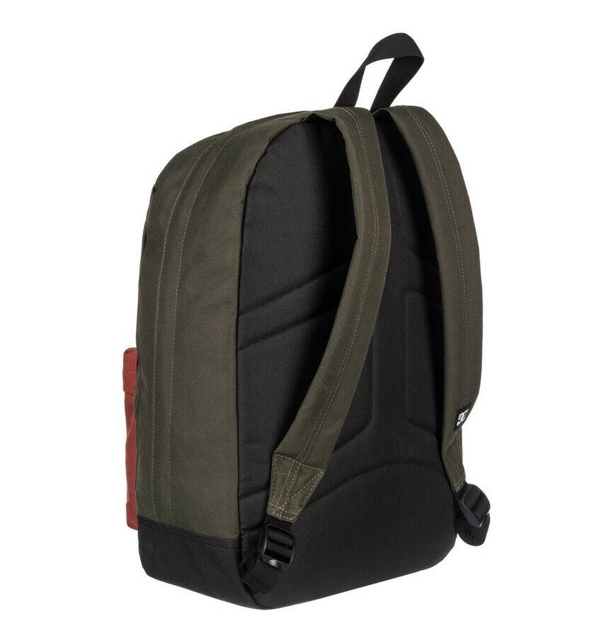 DC SHOES BACKSTACK BACKPACK 2TONE ARMY GREEN