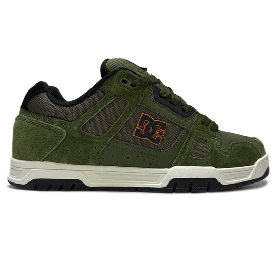 DC SHOES STAG OLIVE GREEN TRAINERS