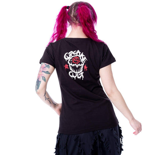 CUPCAKE CULT PSYCHO BAT T SHIRT LADIES