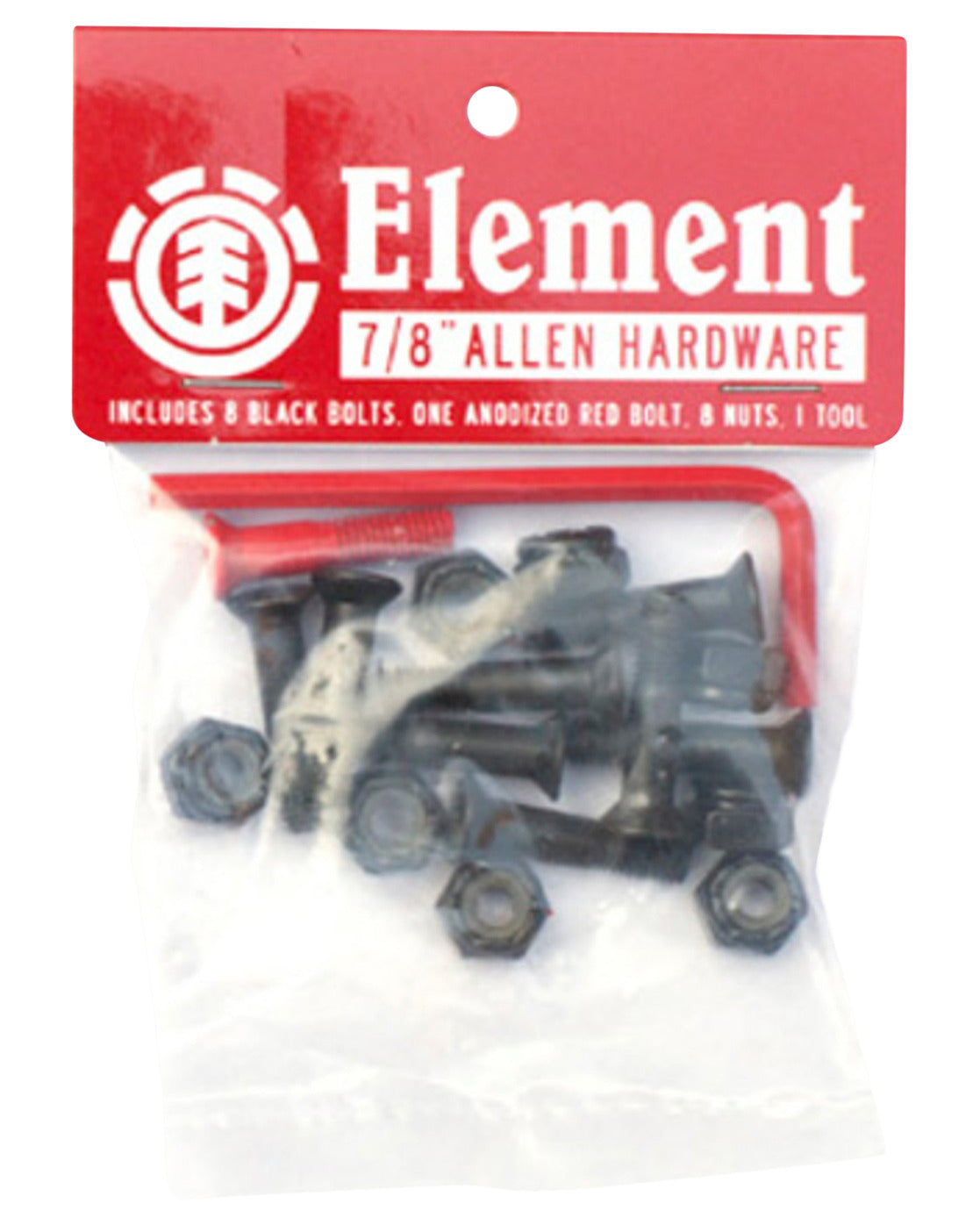 Element Bolts 7/8 inch Allen Hardware Black Pk/8