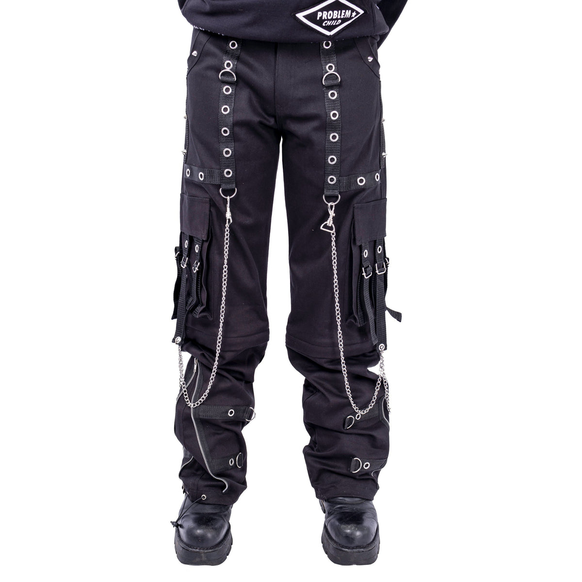 POIZEN SHADOW BLACK MENS PANTS