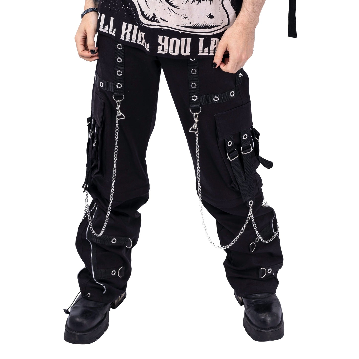 POIZEN SHADOW BLACK MENS PANTS