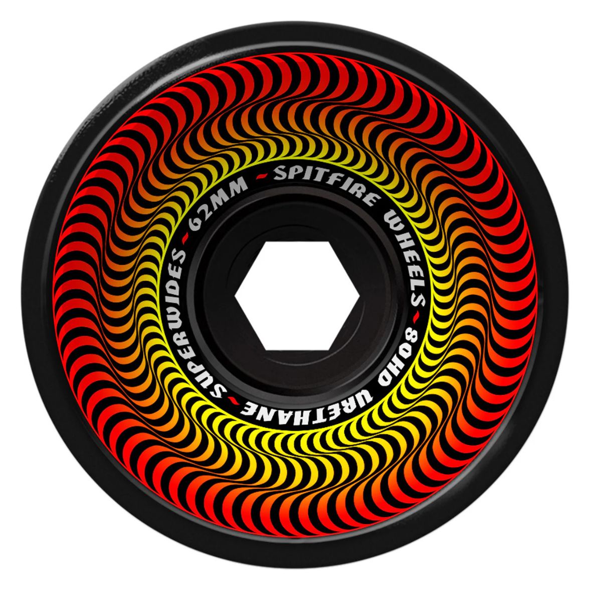 SPITFIRE FORMULA WHEELS SUPERWIDE 80 HD 62MM BLACK