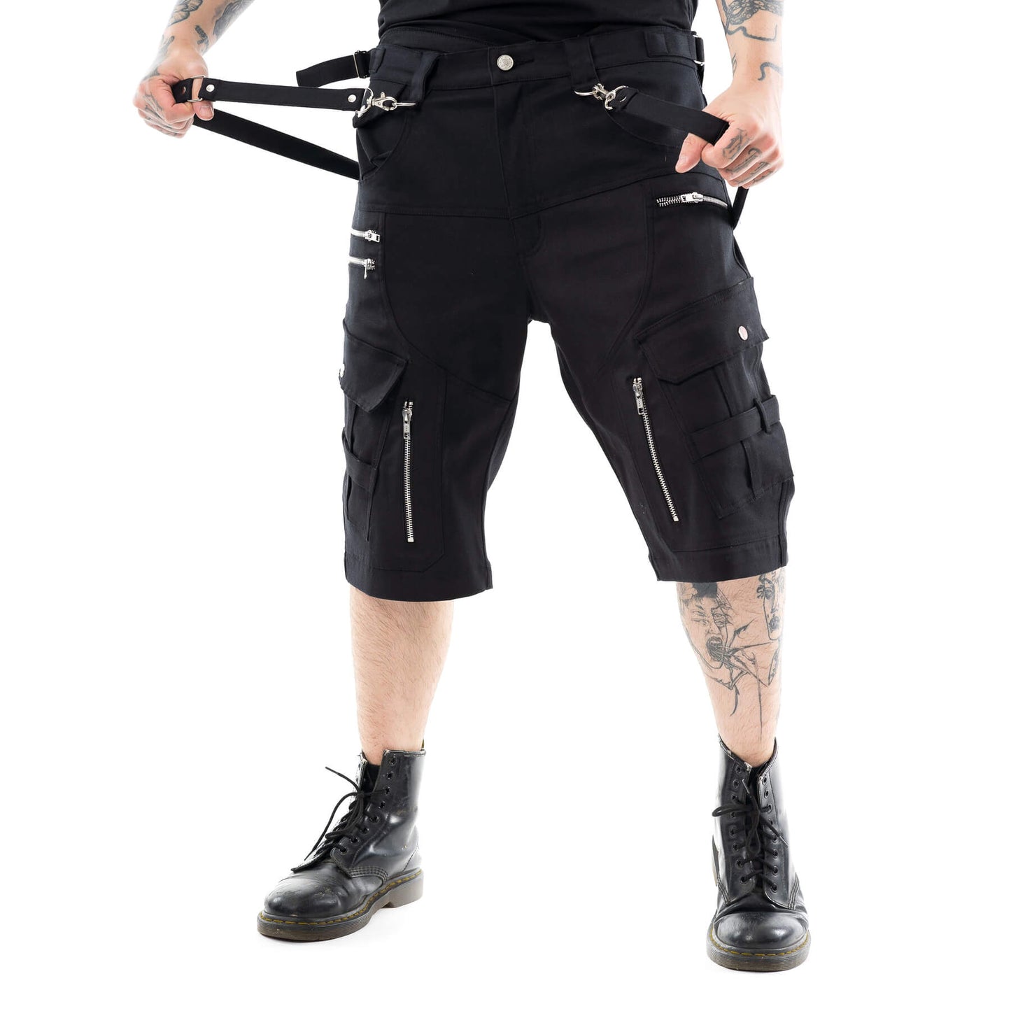 VIXXIN MENS SYDNEY SHORTS BLACK