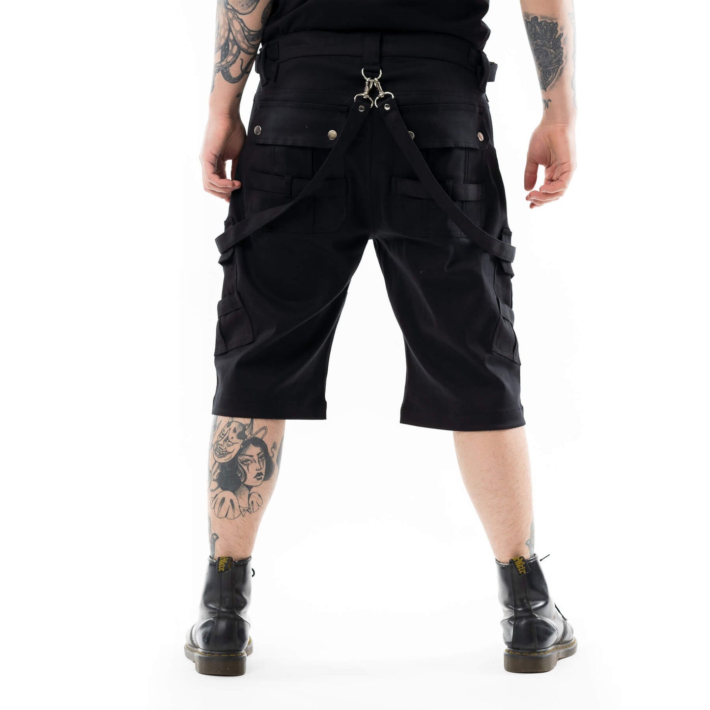 VIXXIN MENS SYDNEY SHORTS BLACK