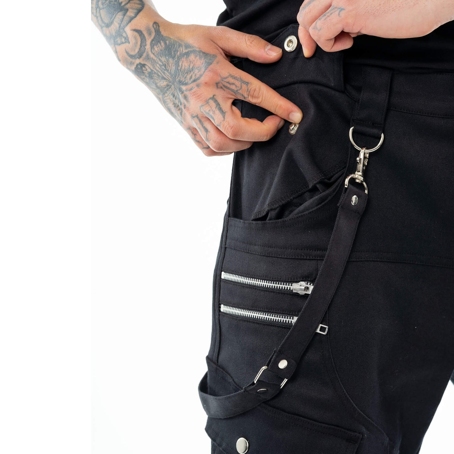 VIXXIN MENS SYDNEY SHORTS BLACK