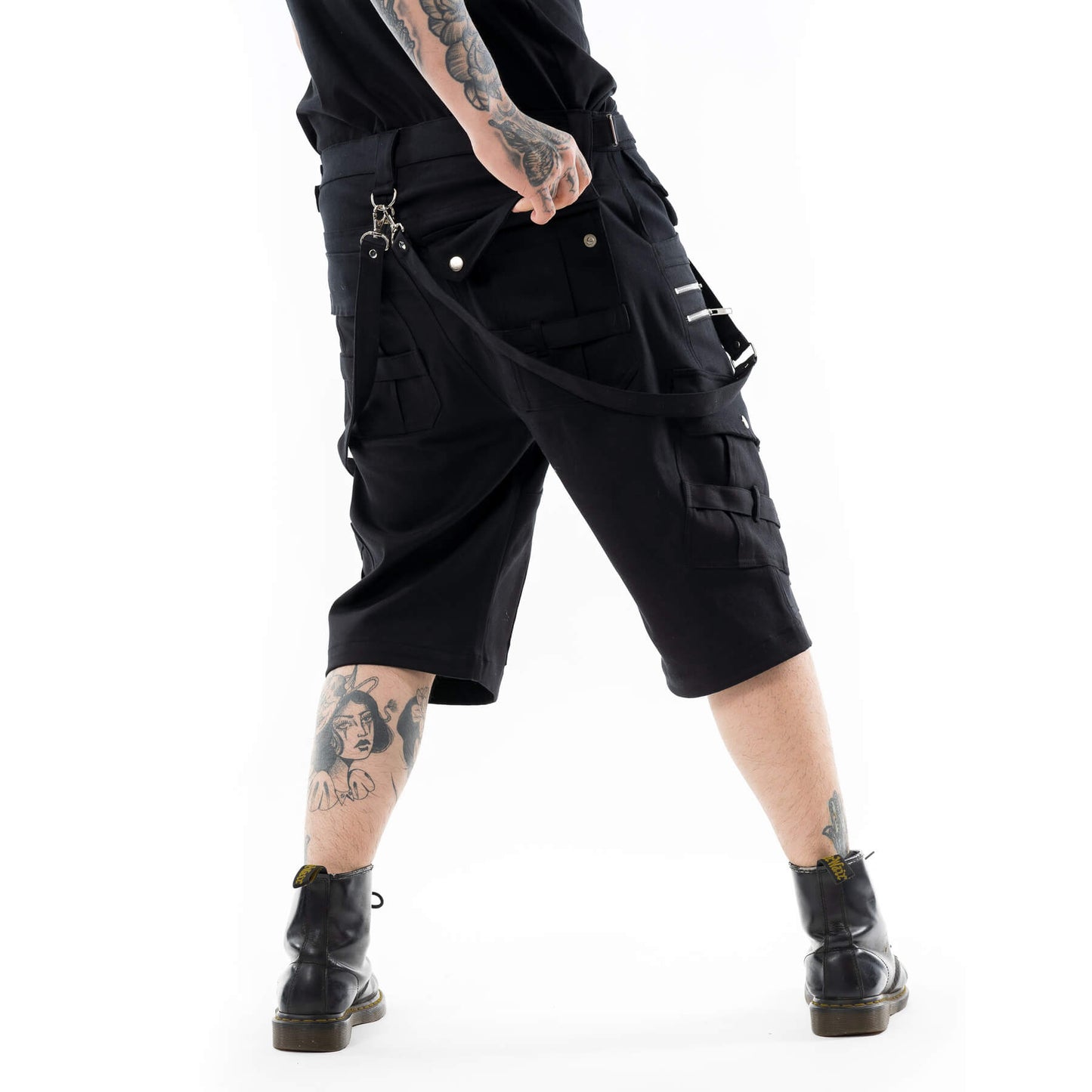 VIXXIN MENS SYDNEY SHORTS BLACK
