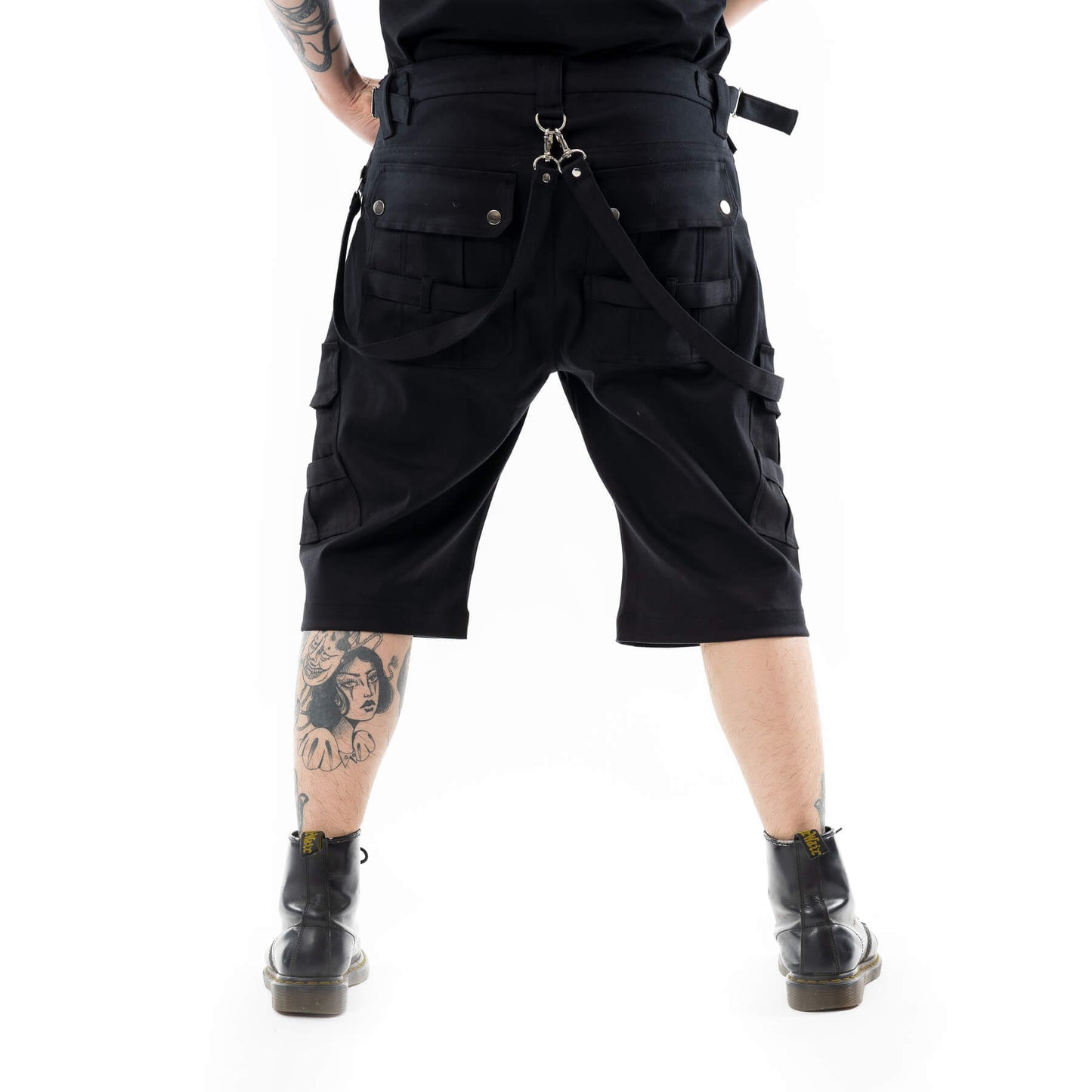 VIXXIN MENS SYDNEY SHORTS BLACK