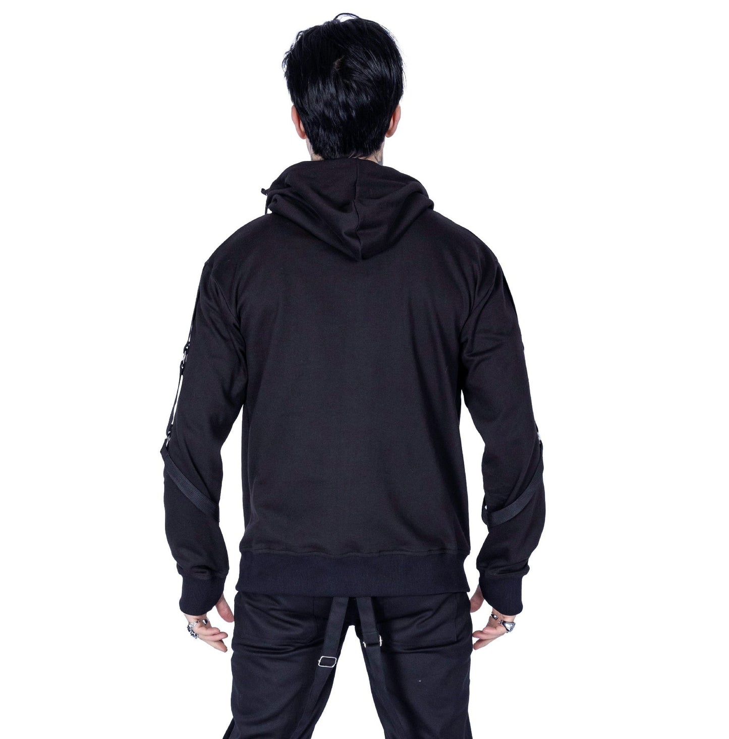 CHEMICAL BLACK TITAN HOODED TOP MENS