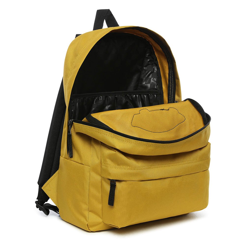 VANS REALM OLIVE OIL YELLOW BACKPACK