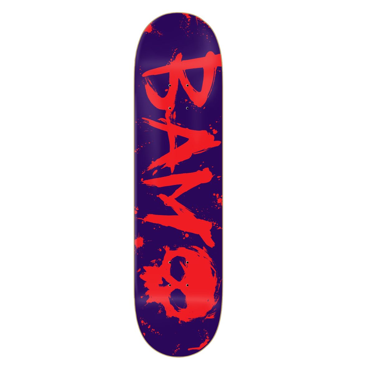 Zero Skateboard Deck BAM Purple Blood 8.25"