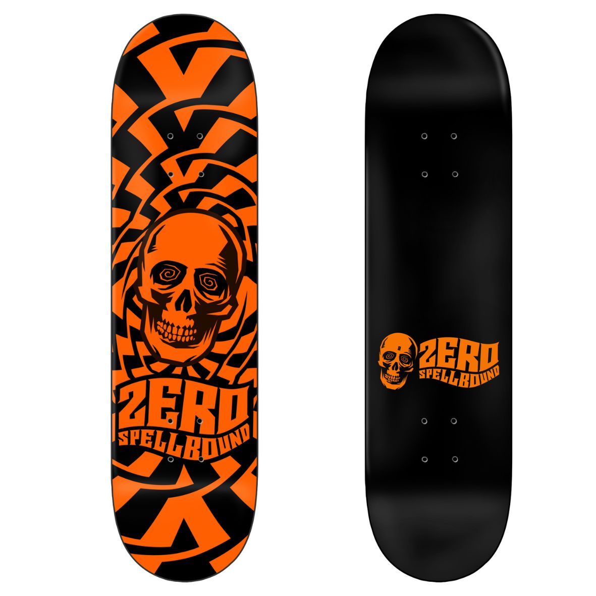 Zero Skateboard Deck Spellbound 30 yr reissue 8.25"