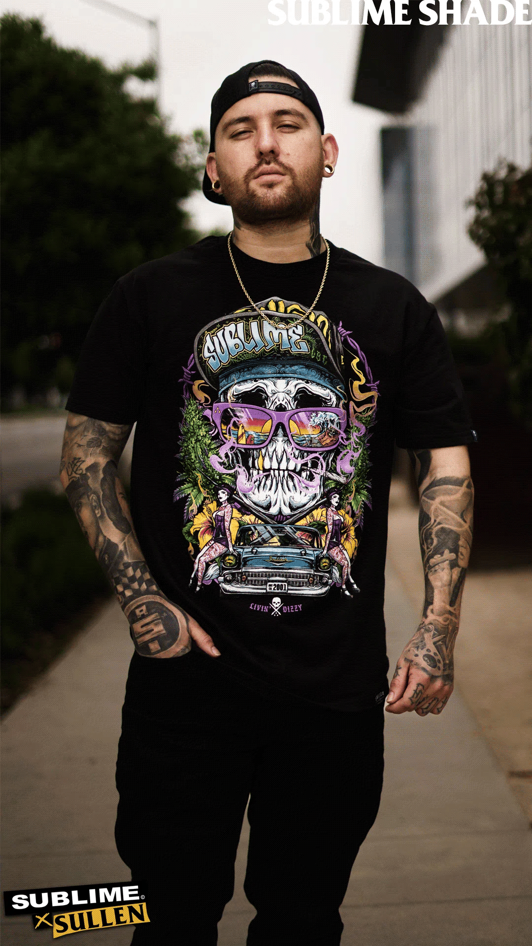 SULLEN CLOTHING SUBLIME SHADE STANDARD T-SHIRT