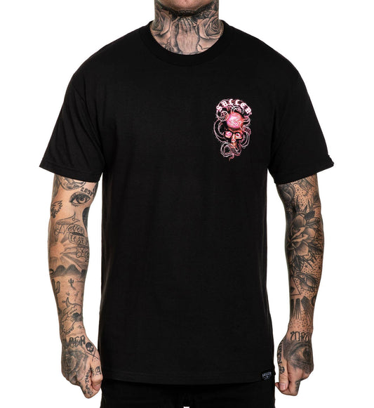SULLEN CLOTHING SWARBRICK ELECTRIC BLACK STANDARD T-SHIRT