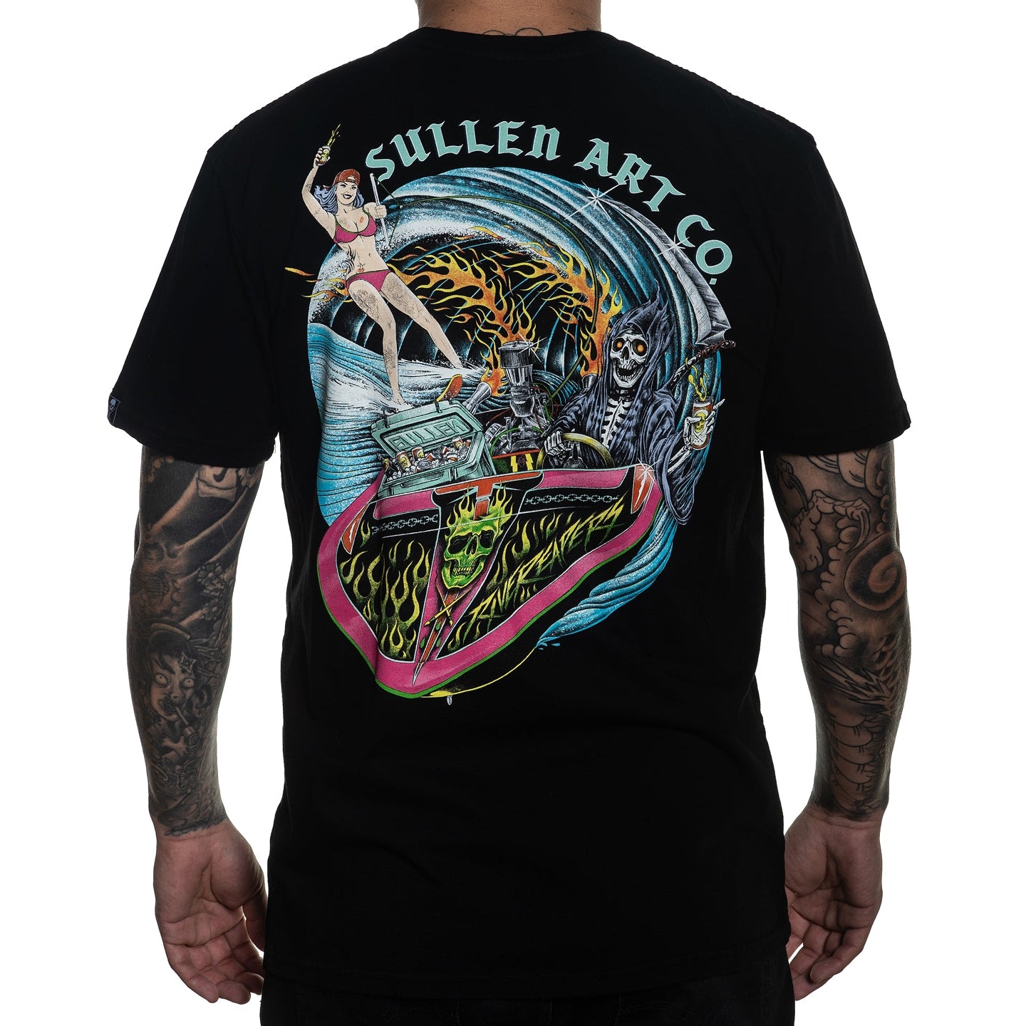 SULLEN CLOTHING GRIM RIPPER PREMIUM T-SHIRT