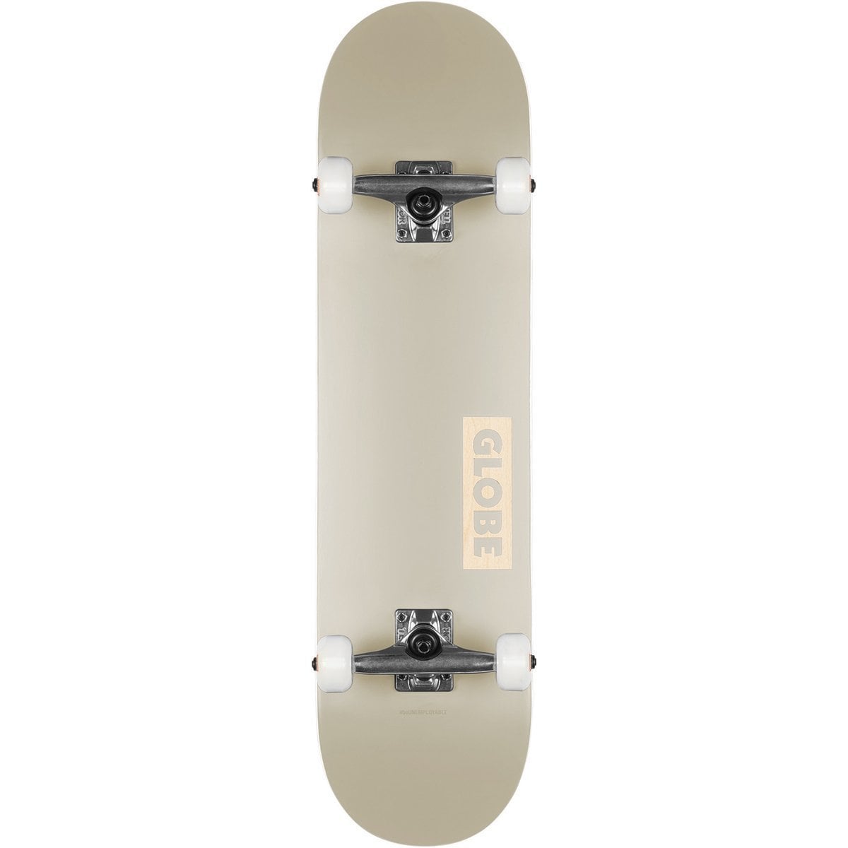 GLOBE Goodstock Off White Skateboard Complete 8.0